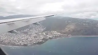 Landing at la Réunion 