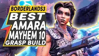 Borderlands 3 Amara BEST PHASEGRASP BUILD MAYHEM 10 LEVEL 57 | The Claw MOST POWERFUL SIREN