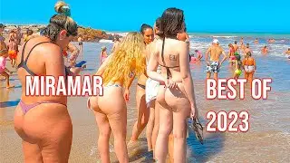 4K BEACH WALK MIRAMAR BEACH Great Day Best Compilation of 2023