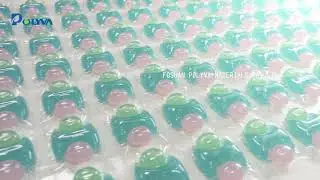 Polyva | Three-cavity high-speed roller packaging machine for large-gram liquids#packingmachine