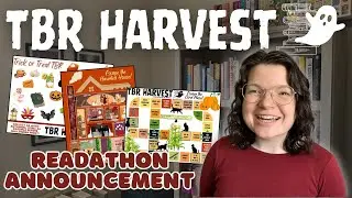 TBR Harvest 2024 🎃 | OCTOBER READATHON ANNOUNCEMENT