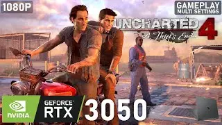 Uncharted 4: A Thief's End | RTX 3050 Laptop | 5600H | 2x8GB | Gameplay Multi Settings
