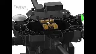 EFT X6100 UAV Six Axis Aircraft Frame Wheelbase Research Industry Aerial Photography