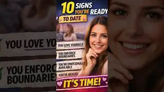 10 Signs You're Ready to Date #dating #datingadvice #love #selflove