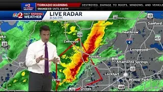 Severe weather Central Florida Tuesday