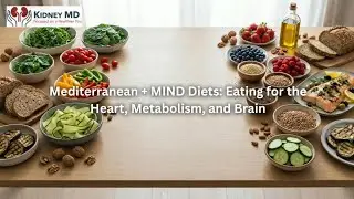 Mediterranean + MIND Diets: Eating for the Heart, Metabolism, and Brain