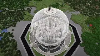 Minecraft Doctor Who Gallifrey Citadel Exterior Replica Tour