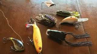 Top 6 Summer Bass lures! (how to catch bass in the heat)