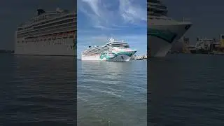 Norwegian Jade&rsquo;s last departure from Tampa! #norwegiancruiseline #ncl #norwegianjade #porttampa