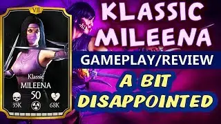 MKX Mobile 1.16 Update. Klassic Mileena Gameplay, Review. Worst Character In The Update?