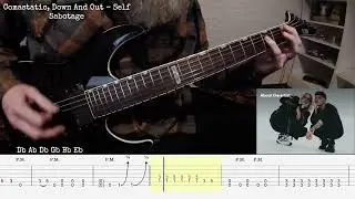 Comastatic, Down And Out - Self Sabotage (guitar cover + tabs)