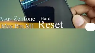 New Asus Zenfone Max pro m1-hard reset ll pattern unlock ll factory reset ////📱