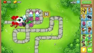 BTD6 | Only 0-0-0's - No MK | Monkey Meadows | Easy - Standard
