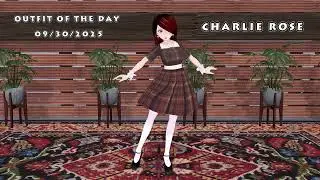 OUTFIT OF THE DAY - VRM AVATAR OUTFIT - (09-30-2025)
