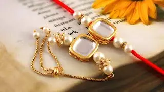 combo rakhi/latest rakhi design/couple rakhi set/online fashion