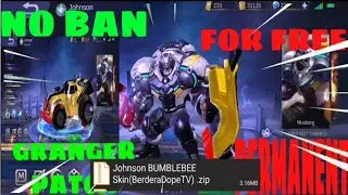 FREE JOHNSON SKIN(BUMBLEBEE) | HOW TO GET A FREE SKINS IN MOBILE LEGENDS | NO BAN + PERMANENT