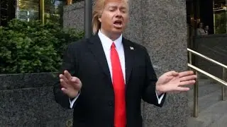 Robert James McArthur Donald Trump Impersonator