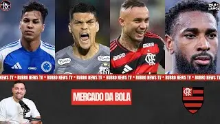 URGENTE: FLA AUMENTA ROPOSTA POR K.JORGE| CHEGADA DE GERSON AO CRUZEIRO PODE FACILITAR NEGÓCIO E+