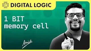 1 Bit Memory Cell | Latch | Cross Coupled NOT Gates