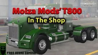 Подробный обзор Kenworth T800 от Moiza Mods | American Truck Simulator