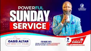 CROWN TV #LIVE | OASIS MAIN ALTAR SUNDAY SERVICE | JAN 11, 2026