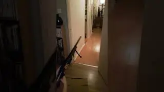 M24 Sniper Rifle Air Soft In Action BB Water Bullets