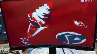 Samsung Odyssey 27 curved G5 monitor glitch-flicker -repair -fix 