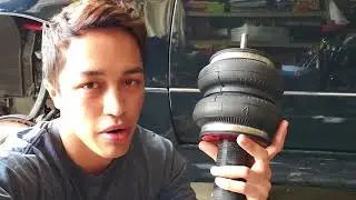 How to replace Air Lift Bags and Tdemand Top Hat Replacement