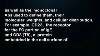 clusters of differentiation (CD)