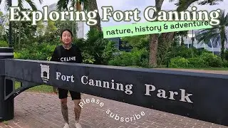 Vlog | Fort Canning Park, Singapore 2024 🇸🇬 |  A Day in Fort Canning: Nature & Hidden Treasures