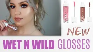 Новые блески для губ Wet N Wild Catsuit! Демонстрация 13 оттенков!