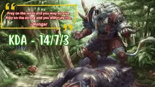 How to Become Bloodthirsty Rengar Jungle | Rengar Build, Runes & Playstyle - League of Legends