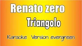 Renato Zero - Triangolo (итальянская версия Karaoke Academy)