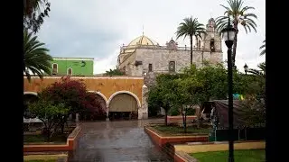 Lluvia en la Plaza de Calvillo