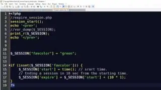 expired session php