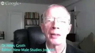 Dr. Miles Groth Endorsing the Canadian Centre for Men and Families