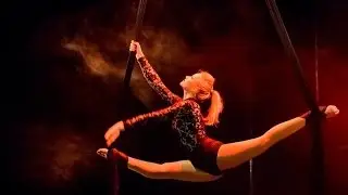 SLIKK Showacts - Luftartistik: Vertikal Tuch