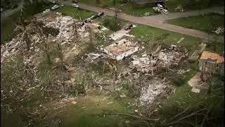 Footage from the April 2014 tornado which struck Tupelo Mississippi.