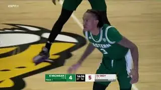 Jalen Terry 28 Points, 9 Rebounds vs IUI | Full Highlights for Eastern Michigan 11-14-24