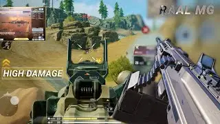 0 RECOIL in MID RANGE + HIGH DAMAGE | BEST RAAL MG GUNSMITH CODM BR | CODM BR GAMEPLAY