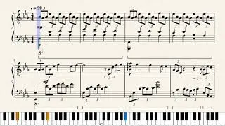 Xenoblade DE - Beyond the Sky  (Acoustic Arrangement) ~ piano cover