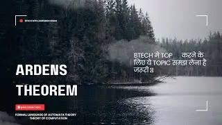 Ardens theorem 💊 || TOC or Formal language of Automata Theory 🦌| @Backbenchers-Ahead