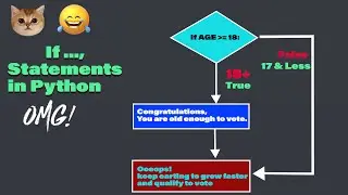 Python for Absolute beginners - Like you're 5 Years | Conditionals Part 1