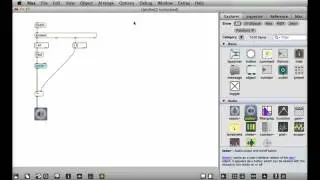 MAX MSP V6 Soft Synth Demo 4 - Wavetable synth
