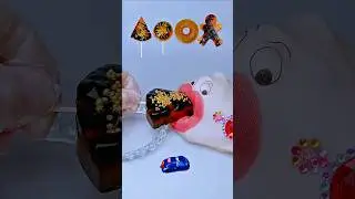 Eating show ASMR Watermelon  Emoticon candy 🍉