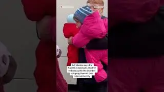 #Ukraine says this video is evidence that #Russia has taken tens of thousands of children to Russia.