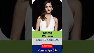 From Icons to Rising Stars Ages of Hollywood Actresses!