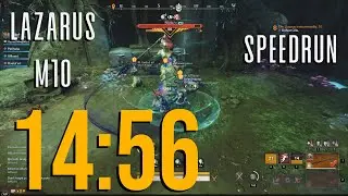 [PB] Lazarus Speedrun M10 Gold | New World | Tank POV