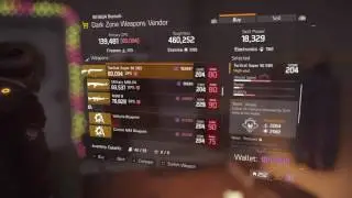 The Division Dark Zone Weapon Vendor (July 29,2016)