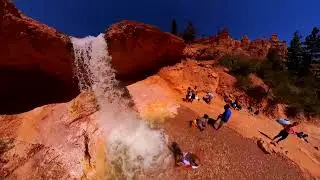 Bryce Canyon, fantastic scenery and cool waterfall.